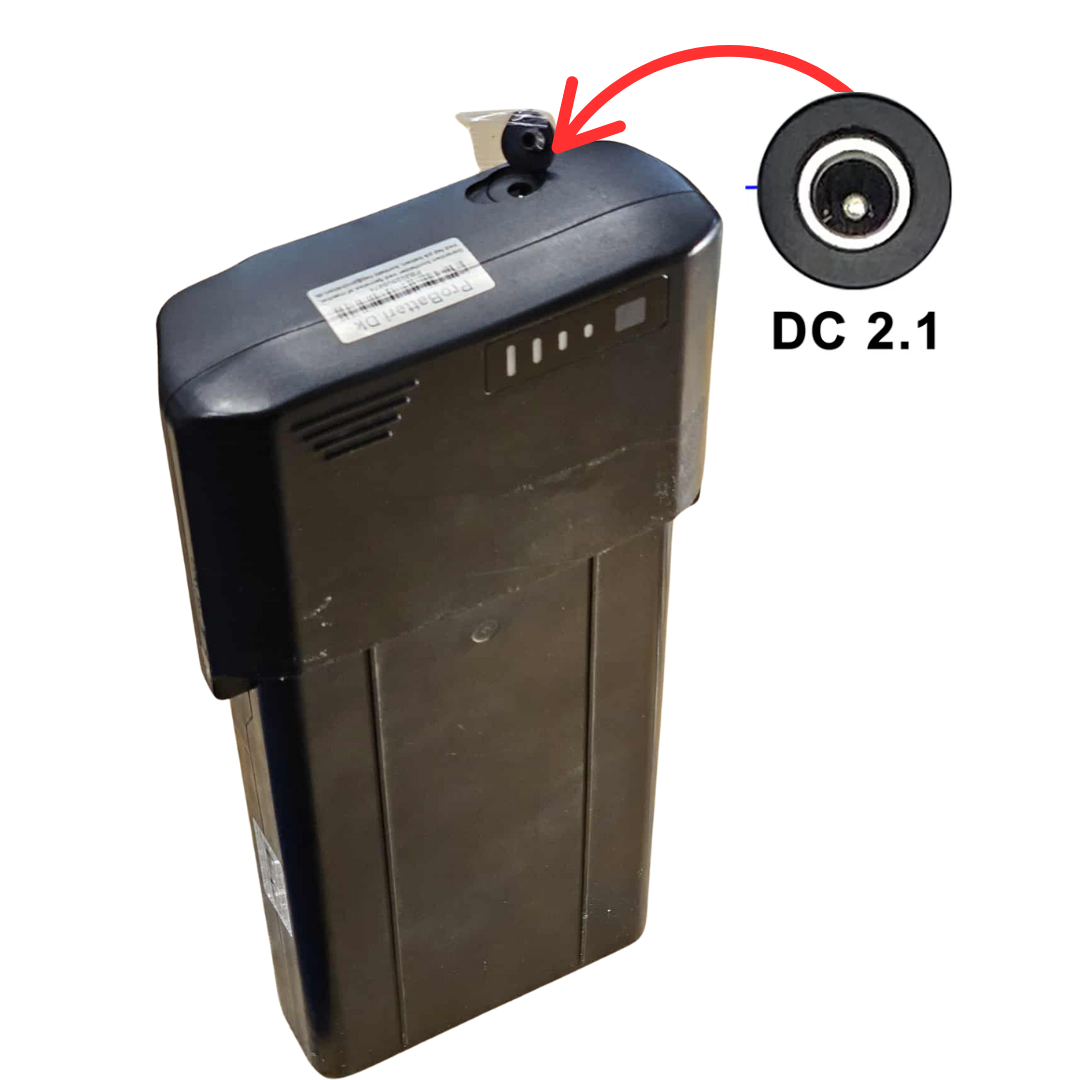 Ansmann 36V 12,8Ah kompatibelt elcykel batteri