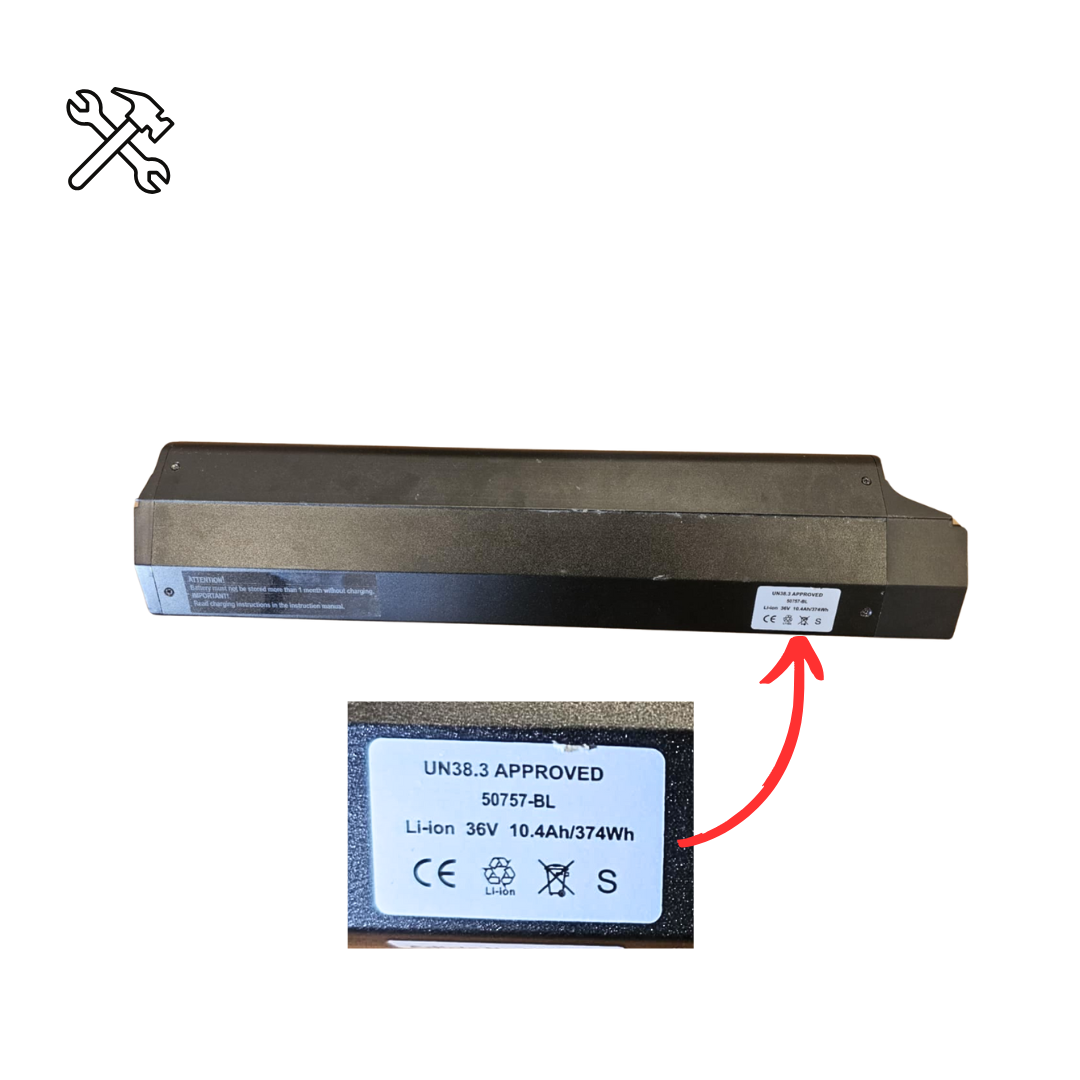 Promovec Downtube batteri til elcykel